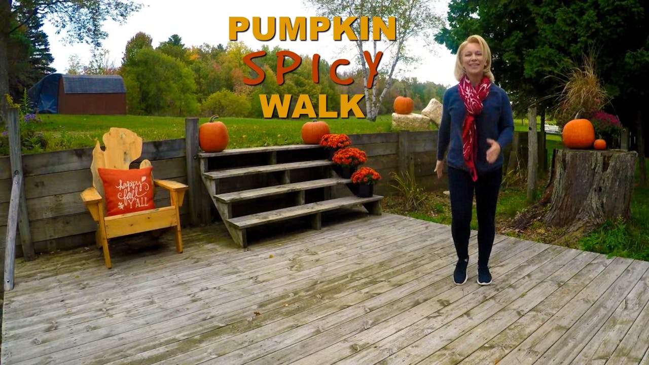Pumpkin SPICY Walk Walking Online Workouts