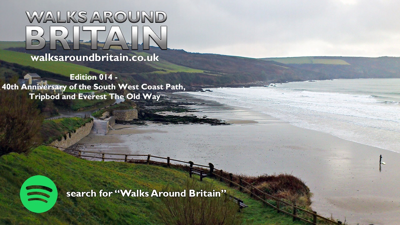 014 - 40th Anniversary of the South West Coast Path and Everest The Old Way