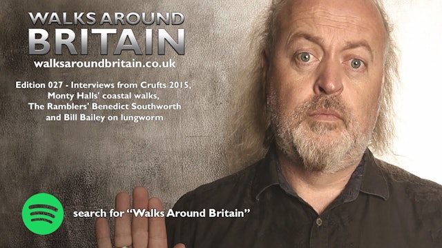 027 - Crufts 2015, coastal walks, the England Coast Path and Bill Bailey