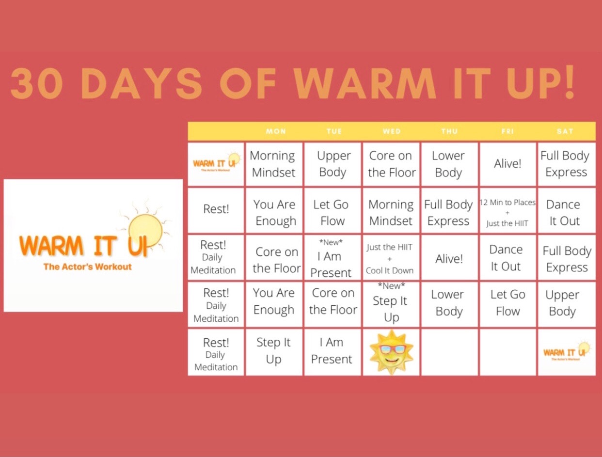 Warm It Up - The Actor's Workout