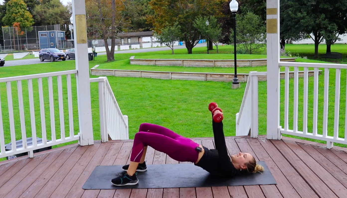 Laying Down Workout-Arms and Abs