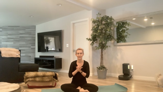 Yoga to Open Up Heart Space with Dana Heller (35 mins)