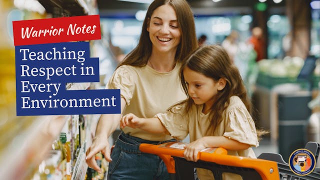 Teaching Respect in Every Environment