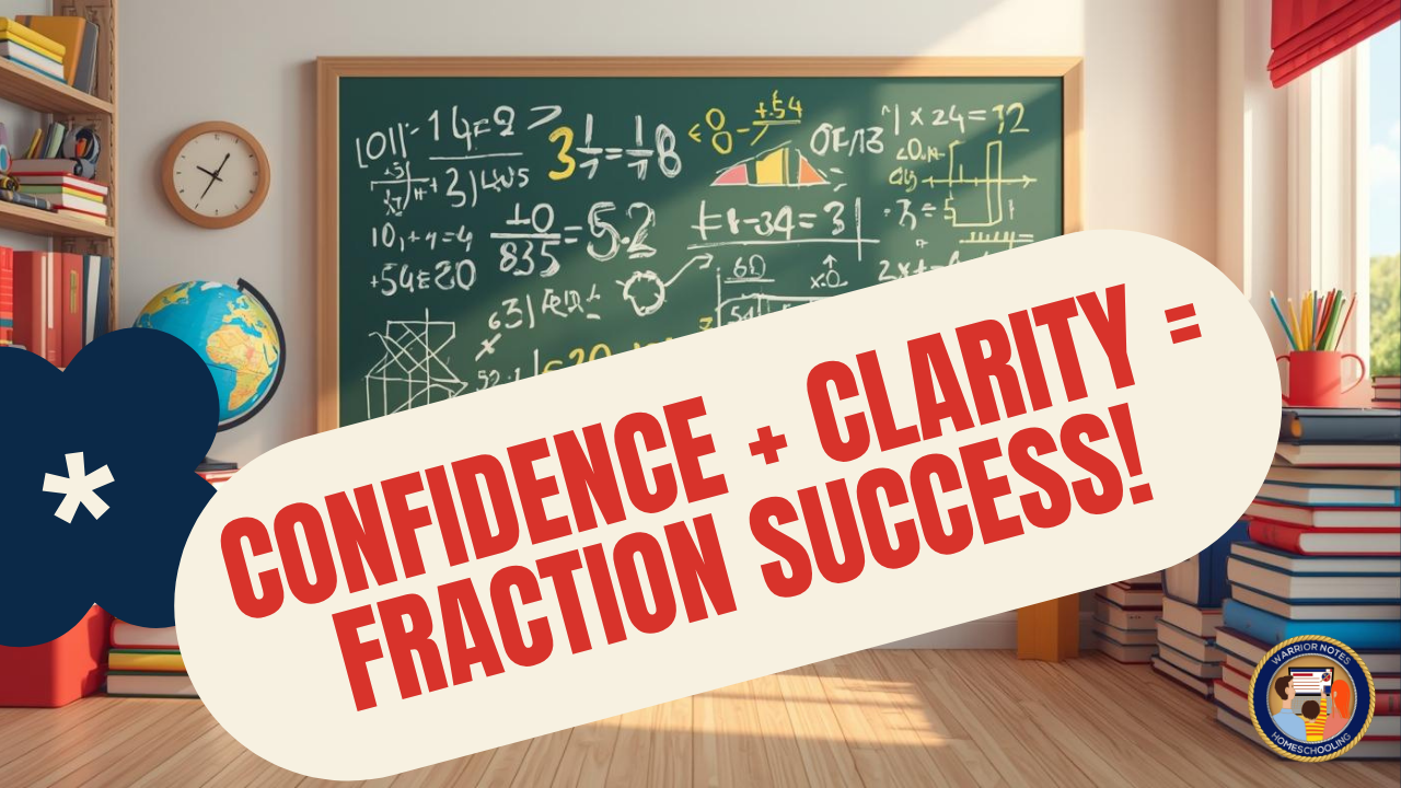 Confidence + Clarity = Fraction Success!
