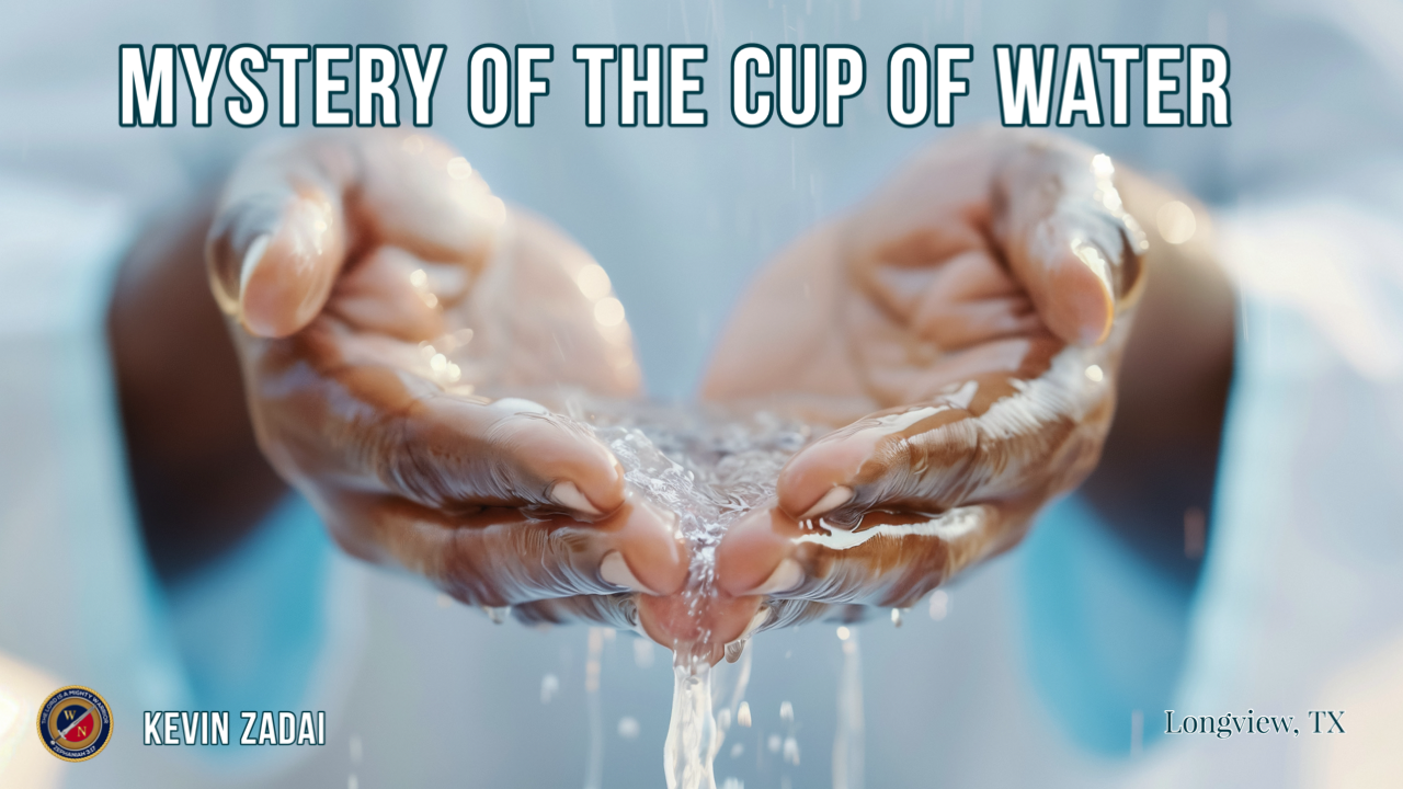  Mystery of the cup of water | Kevin Zadai