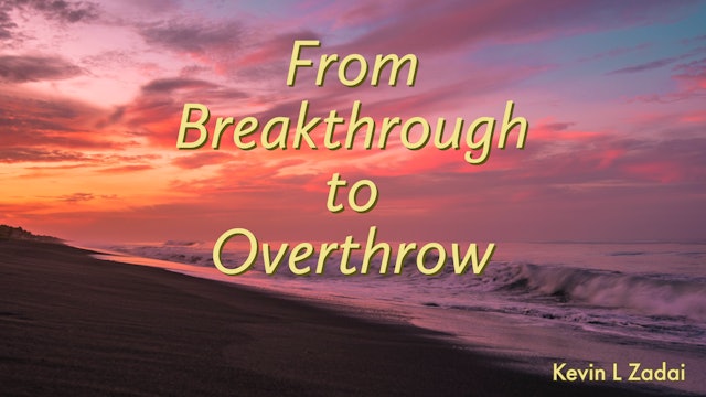 From Breakthrough To Overthrow! LIVE SPIRIT SCHOOL! - Session 1