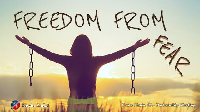 Freedom From Fear - Kevin Zadai