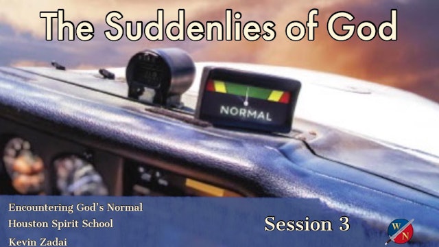 The Suddenlies of God -Kevin Zadai