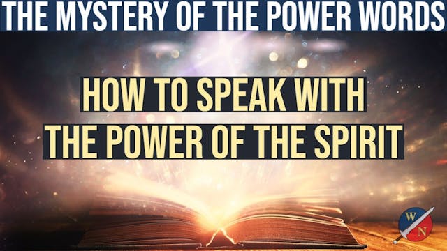 How to speak with the power of the Sp...