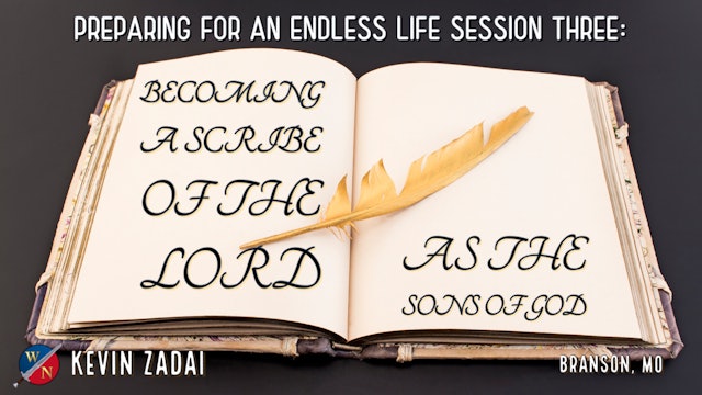 Becoming A Scribe of The Lord As The Sons of God