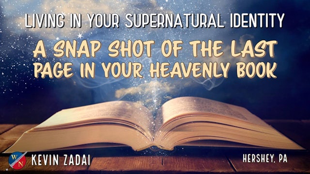 Supernatural Identity: A Snapshot Of The Last Page In Your Heavenly Book