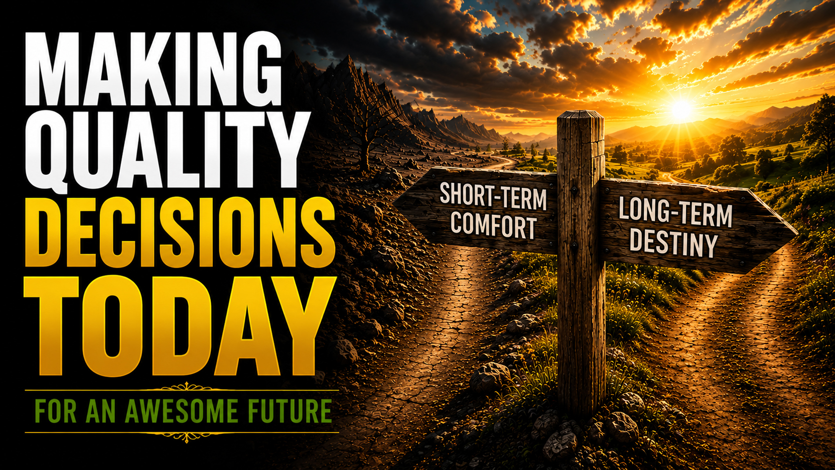 Making Quality Decisions Today for an Awesome Future | Kevin Zadai
