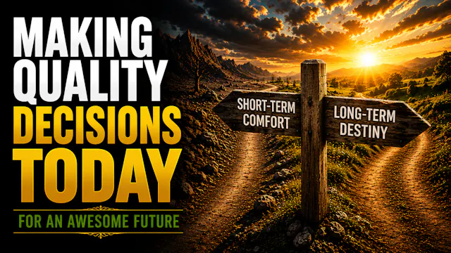 Making Quality Decisions Today for an...
