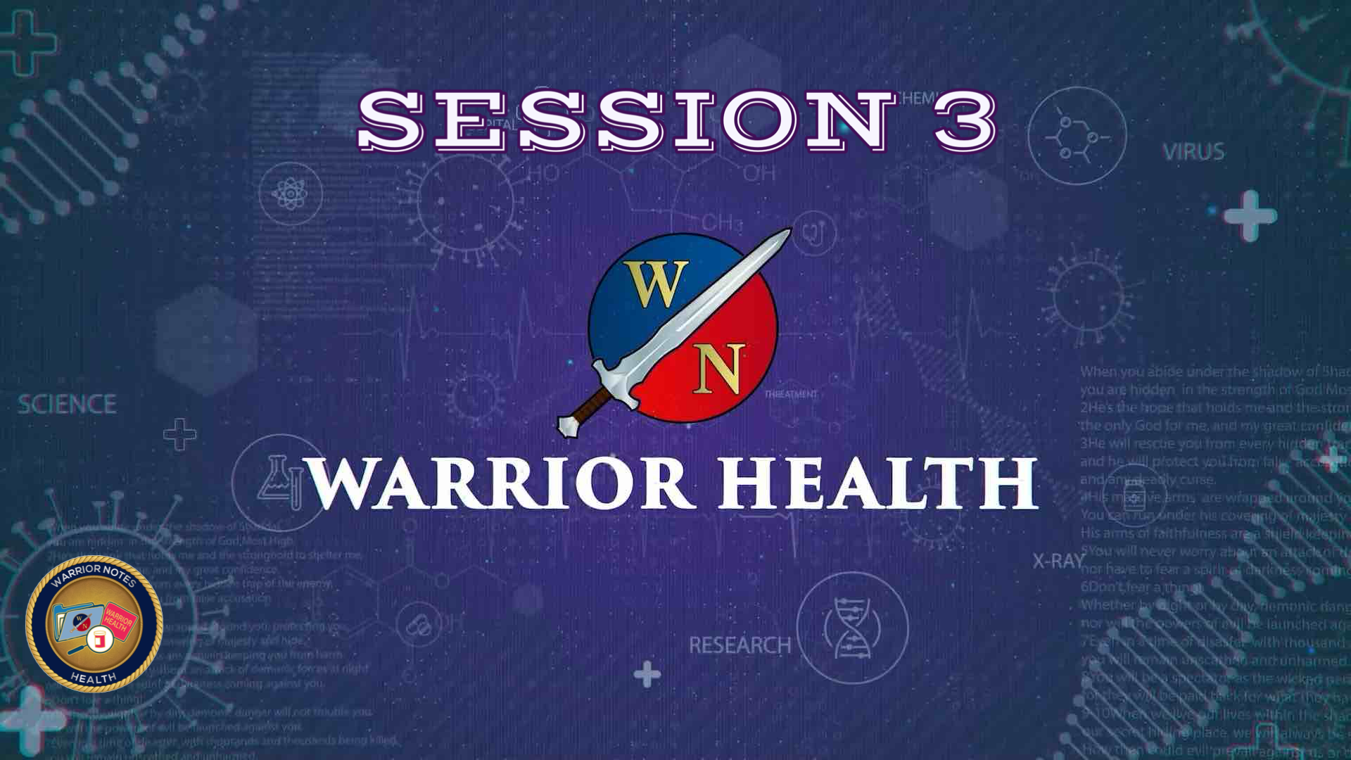 Warrior Health: Session 3
