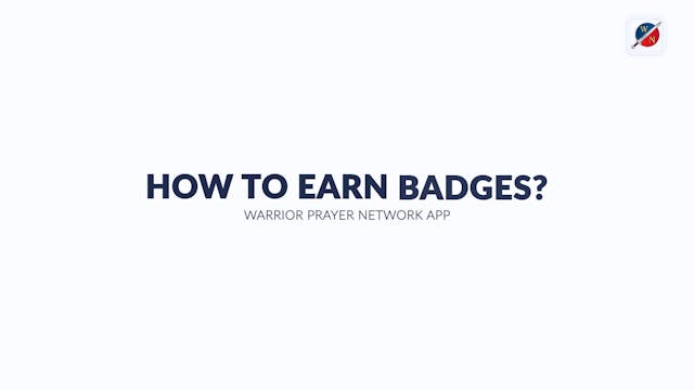 How To Earn Badges