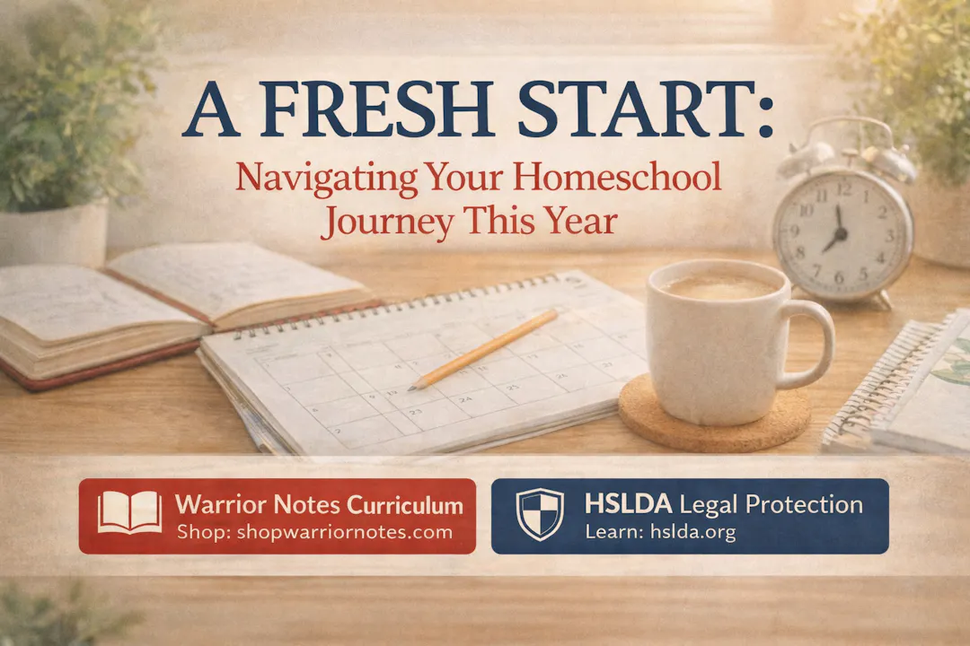 A Fresh Start: Navigating Your Homeschool Journey This Year - Warrior ...
