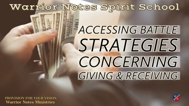 Accessing Battle Strategies Concerning Giving and Receiving - Kevin Zadai