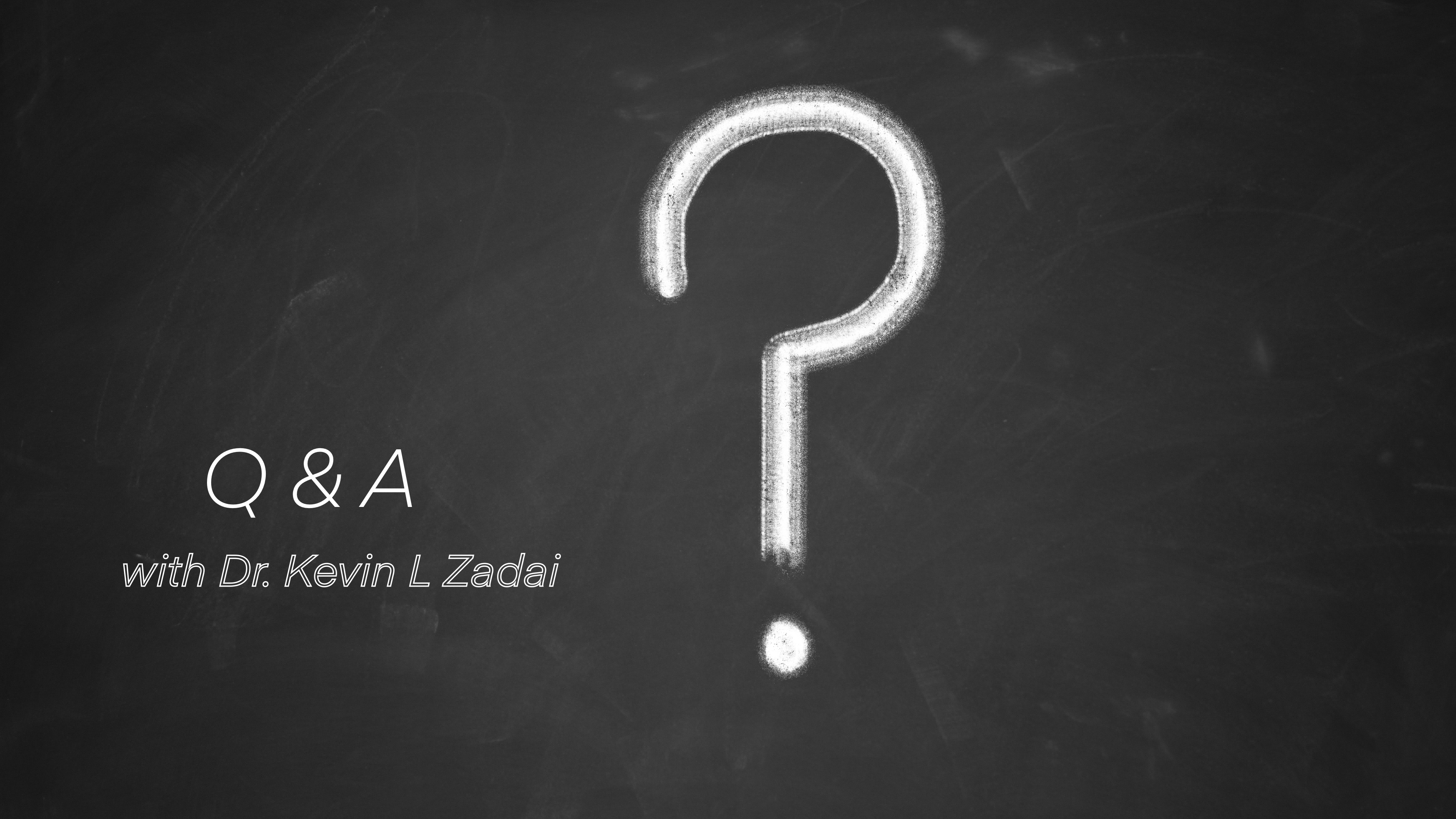 Q & A With Kevin Zadai