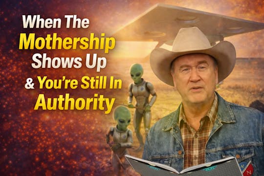 When The Mothership Shows Up and You'...