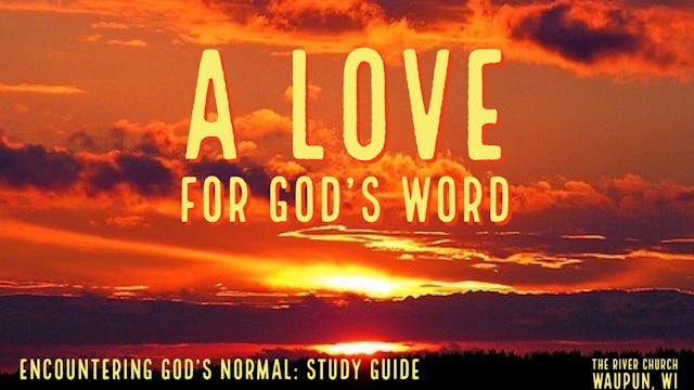 A Love For God's Word   - Kevin Zadai...