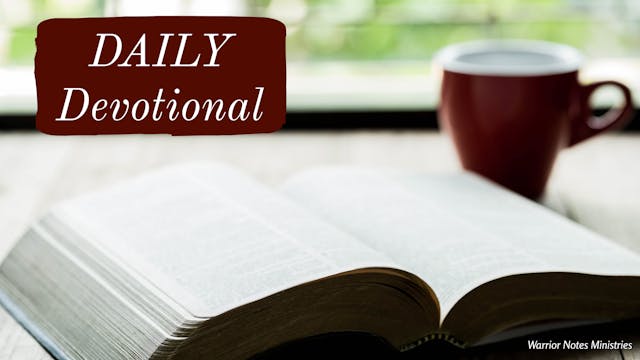 Today's Daily Devotional 03/03