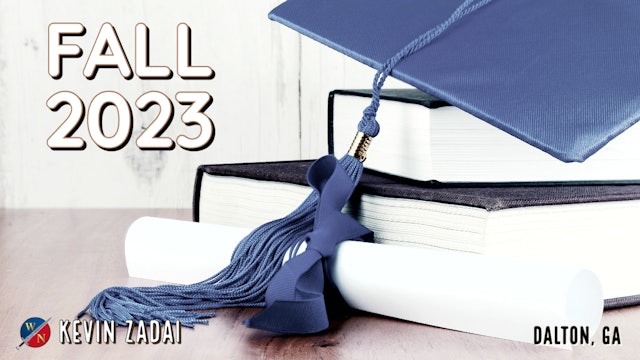 Warrior Notes School of Ministry | Fall 2023 Graduation