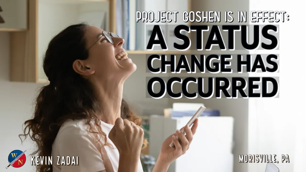 Project Goshen Is In Effect: A Status Change Has Occurred - Warrior ...