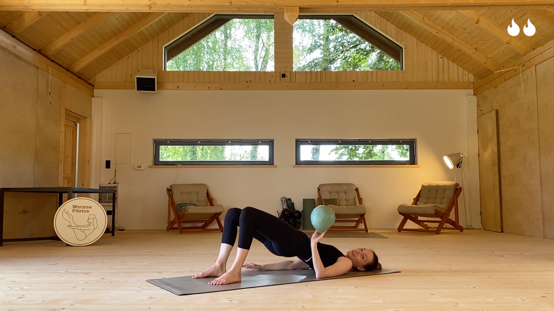 Pilates z piłką – Iga Majewska