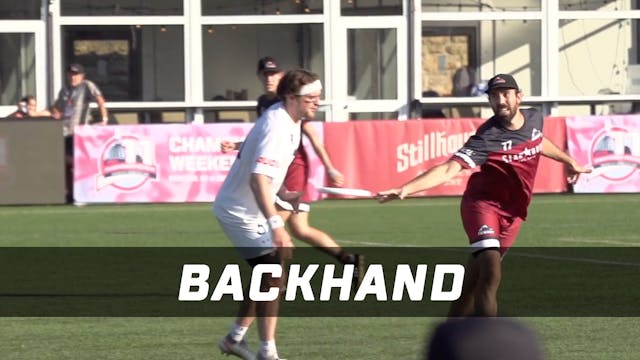  Fundamental | Backhand