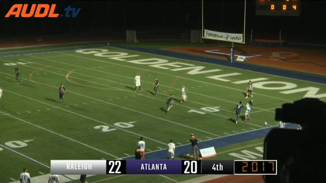 Atlanta vs Raleigh Highlights