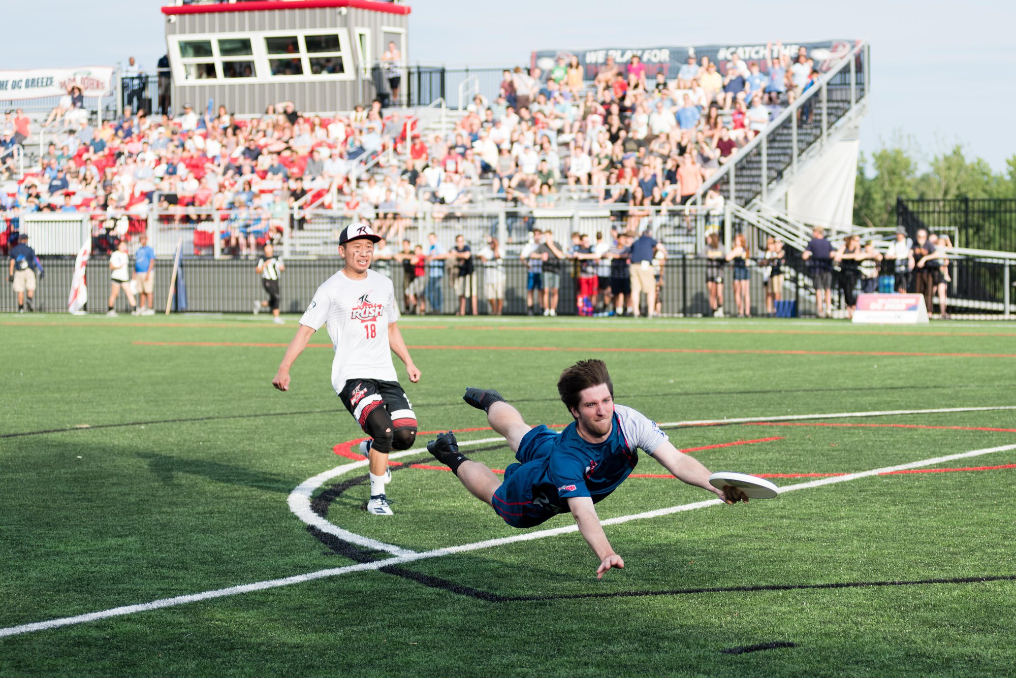2018 AUDL: Toronto Rush at DC Breeze — Week 11