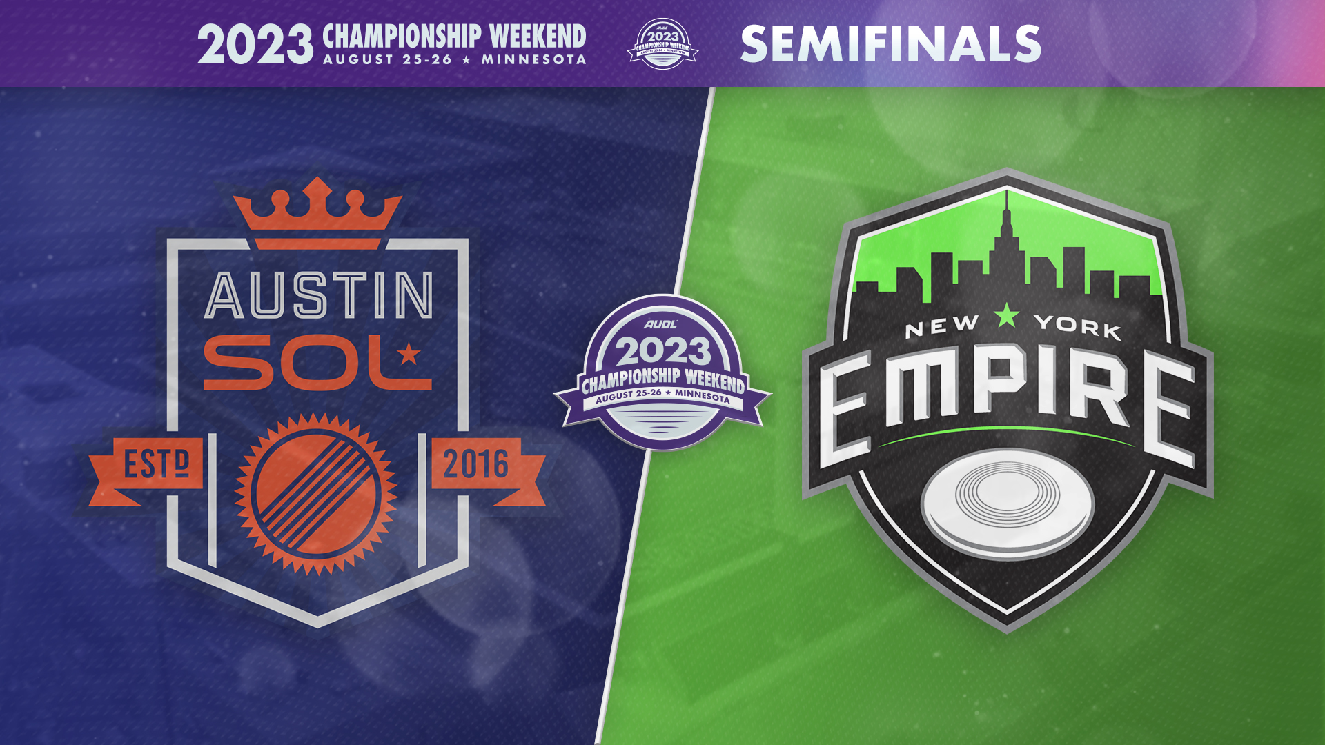 Austin Sol vs. New York Empire (8/25/2023) - Semifinal