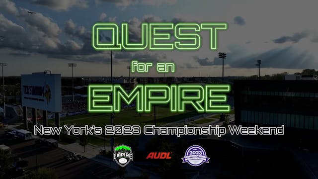 Quest for an Empire: New York’s 2023 Championship Weekend