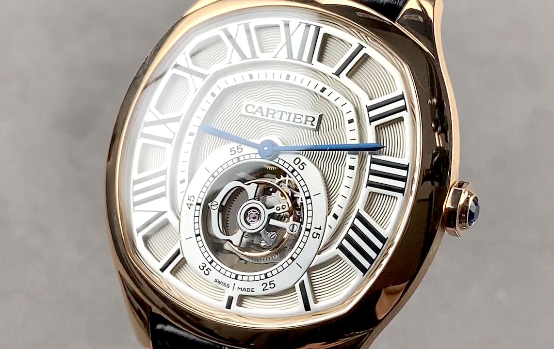 Cartier Drive De Cartier Flying Tourbillon W4100013 18 Rose Gold 40mm  $77,500 LN