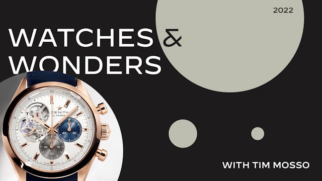 Zenith Expands Chronomaster Open and ...