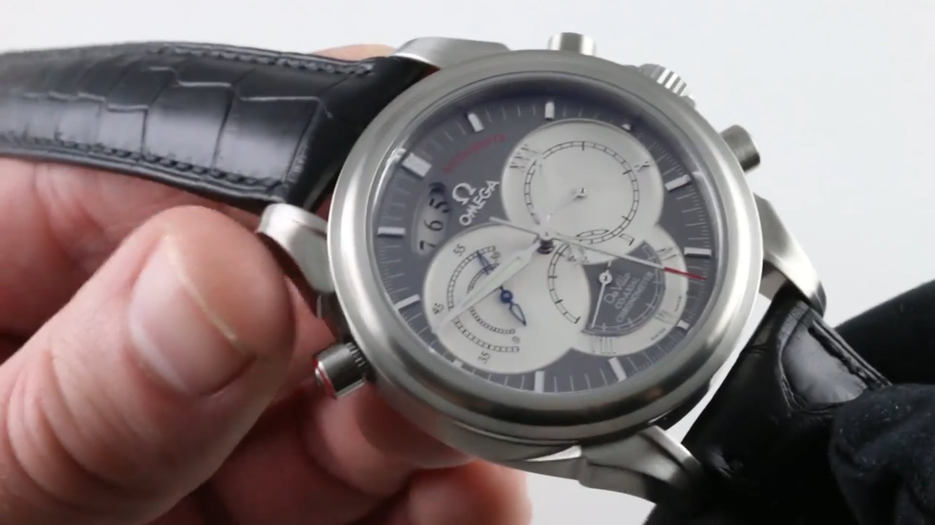 Omega Deville Co Axial Rattrapante 4848.40.31 Review