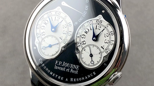 F.P. Journe 40mm Chronometre a Resonance Black Label
