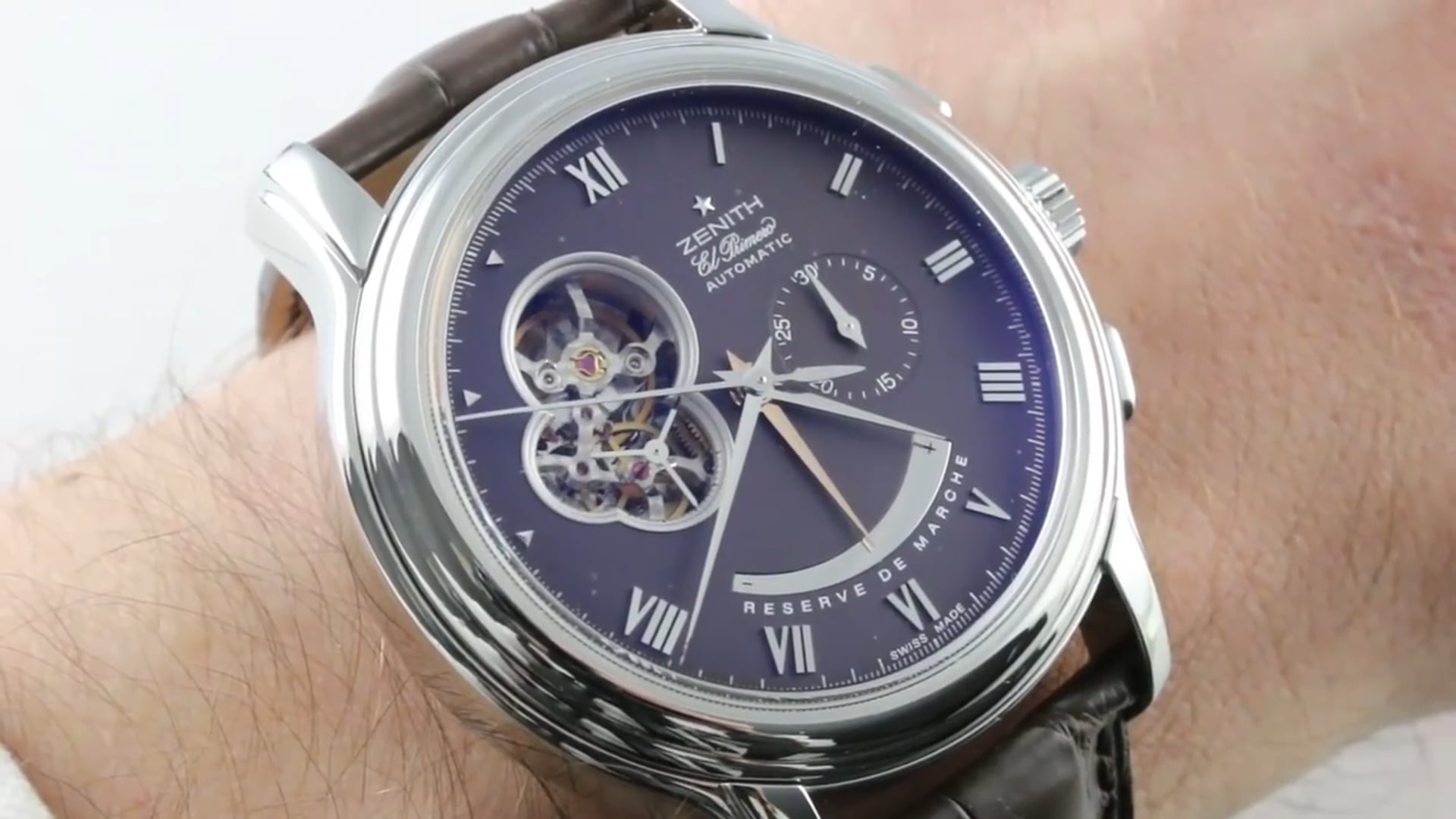 Zenith (El Primero) Chronomaster XXT Open Chocolate Dial 03.1260.4021/72.C551