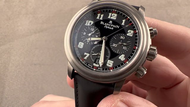 Blancpain Leman Flyback Chronograph T...