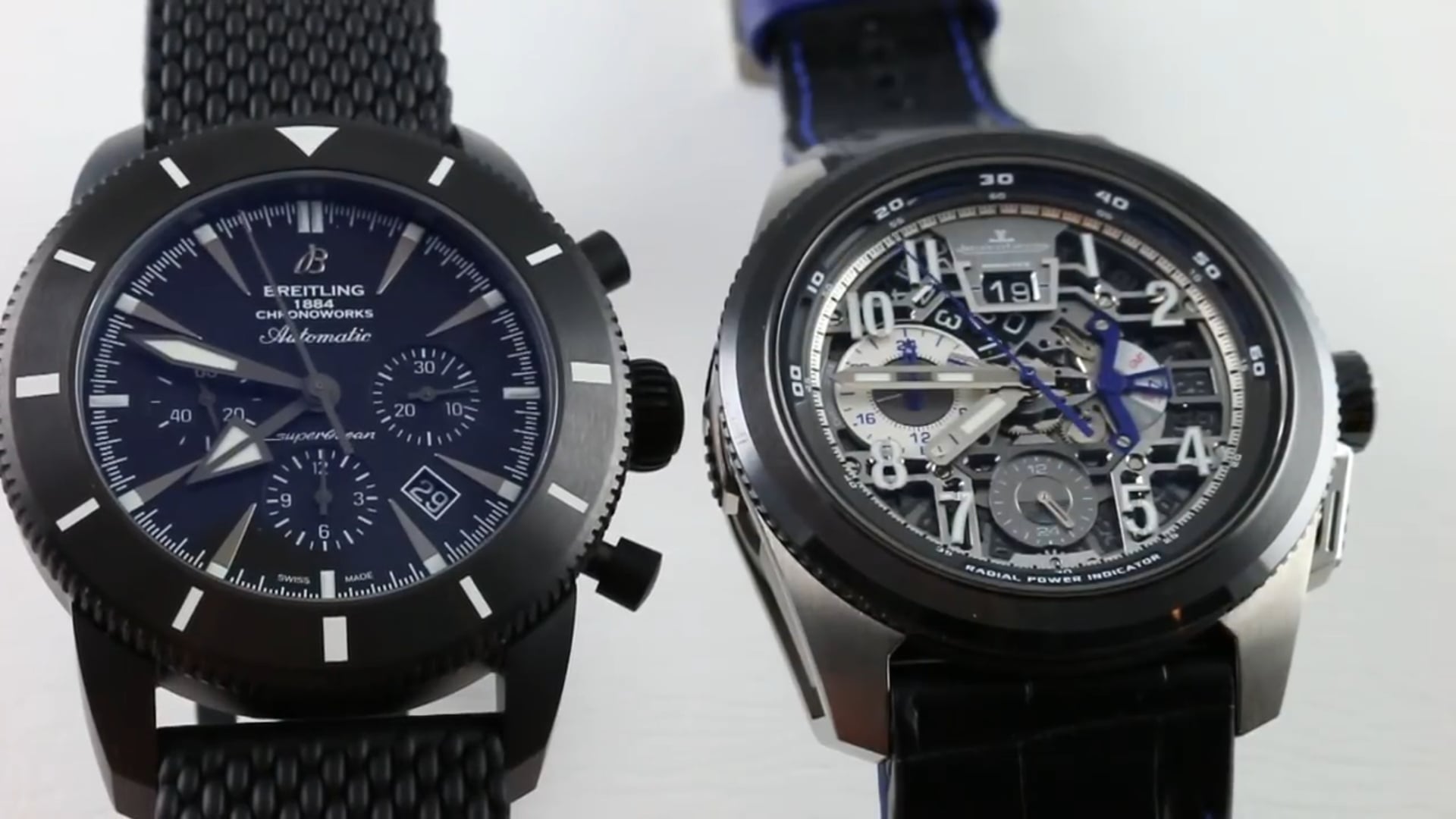 Breitling Superocean Heritage Chronoworks vs JLC Master Compressor Extreme Lab 2
