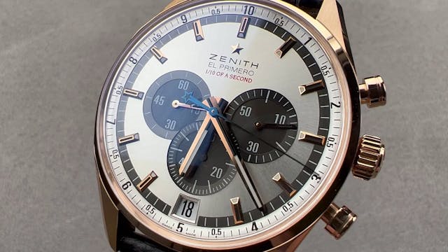 Zenith El Primero 1/10th Chronograph ...