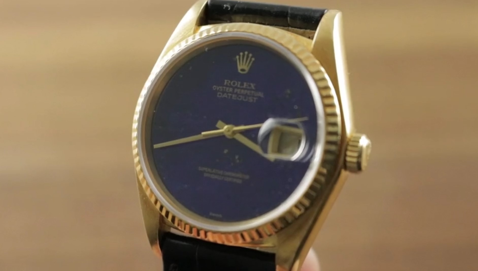 Rolex Datejust Lapis Lazuli Dial 16018 Review