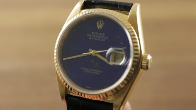 Rolex Datejust Lapis Lazuli Dial 1601...