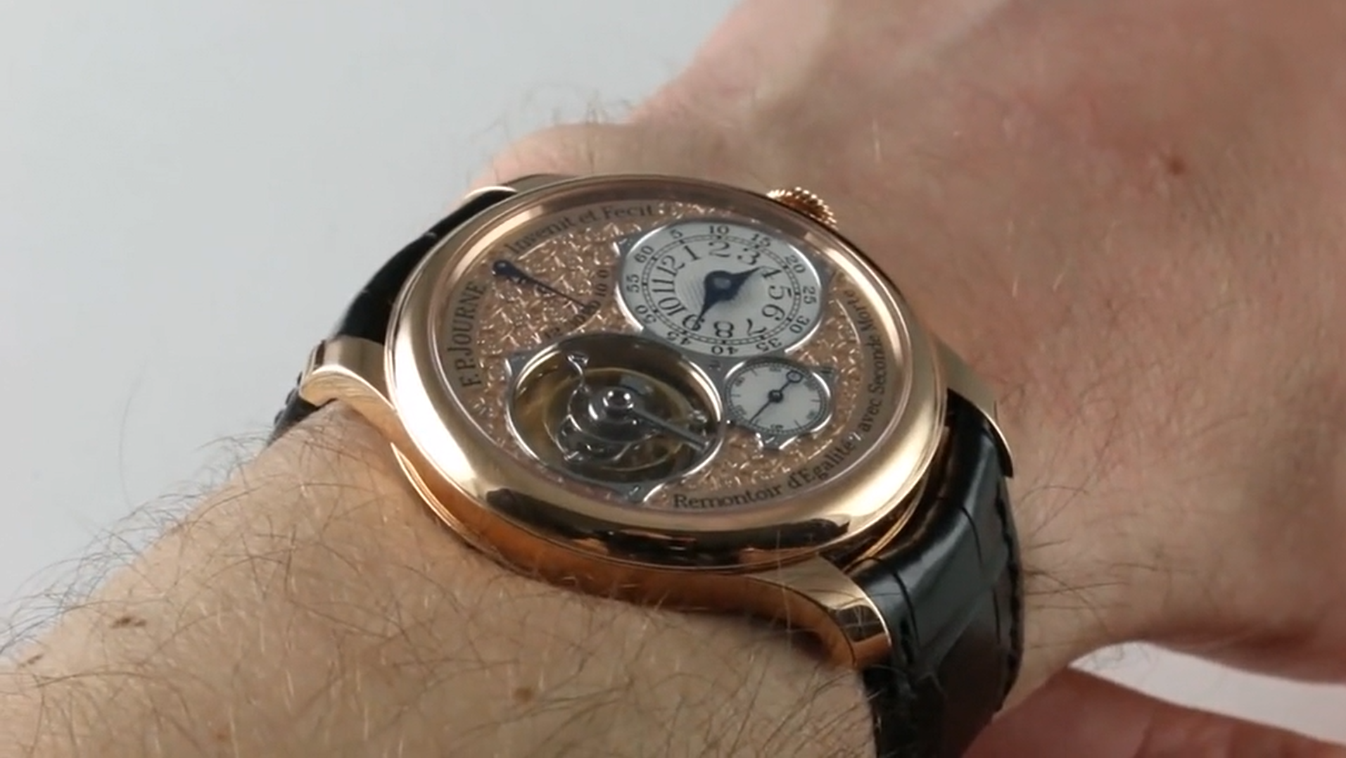 F.P. Journe 40mm Rose Gold Tourbillon Souverain Review
