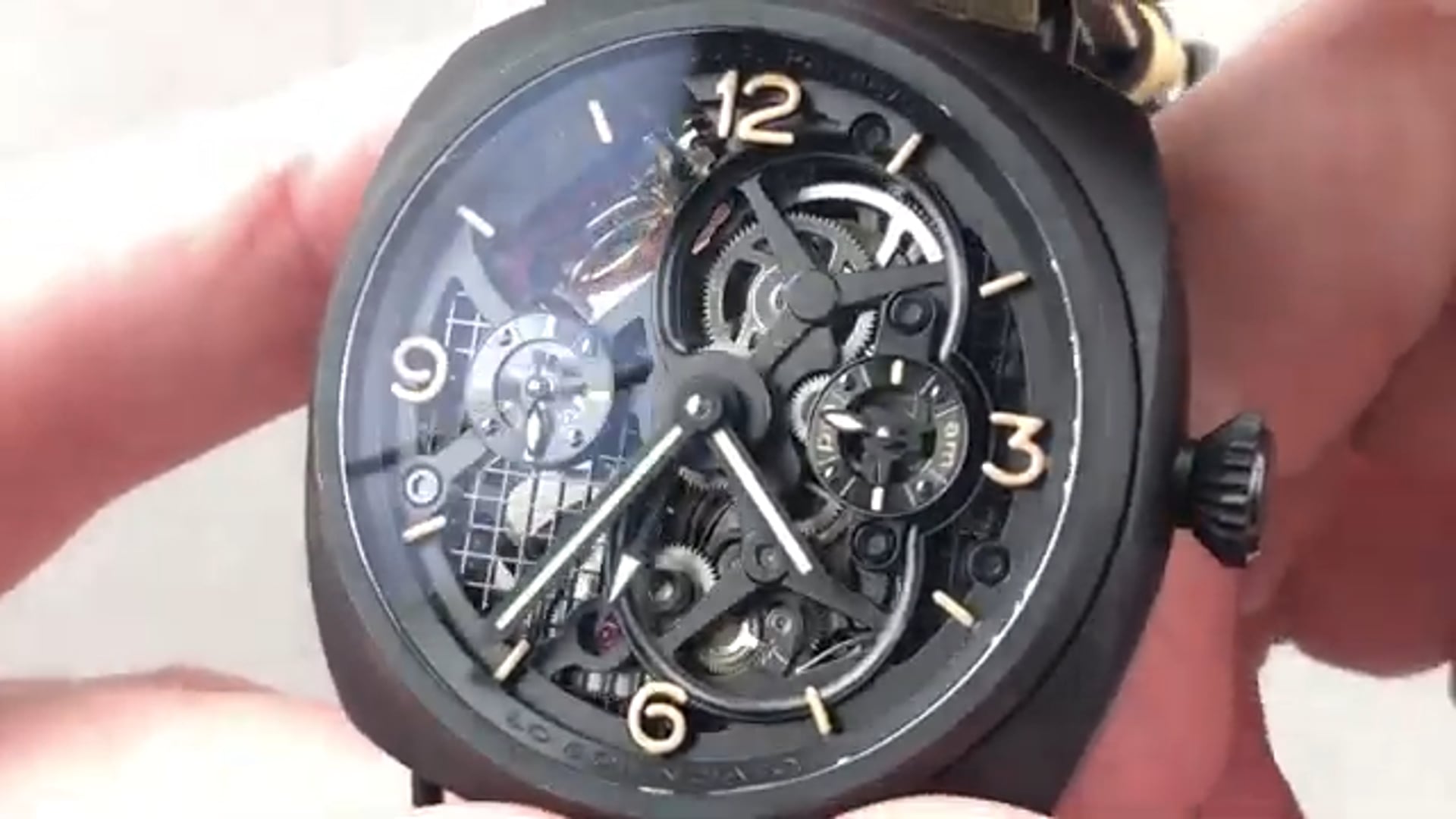 Panerai Radiomir Tourbillon GMT PAM 350 Lo Scienziato Panerai