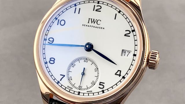 IWC Portugieser Hand-Wound Eight Days...