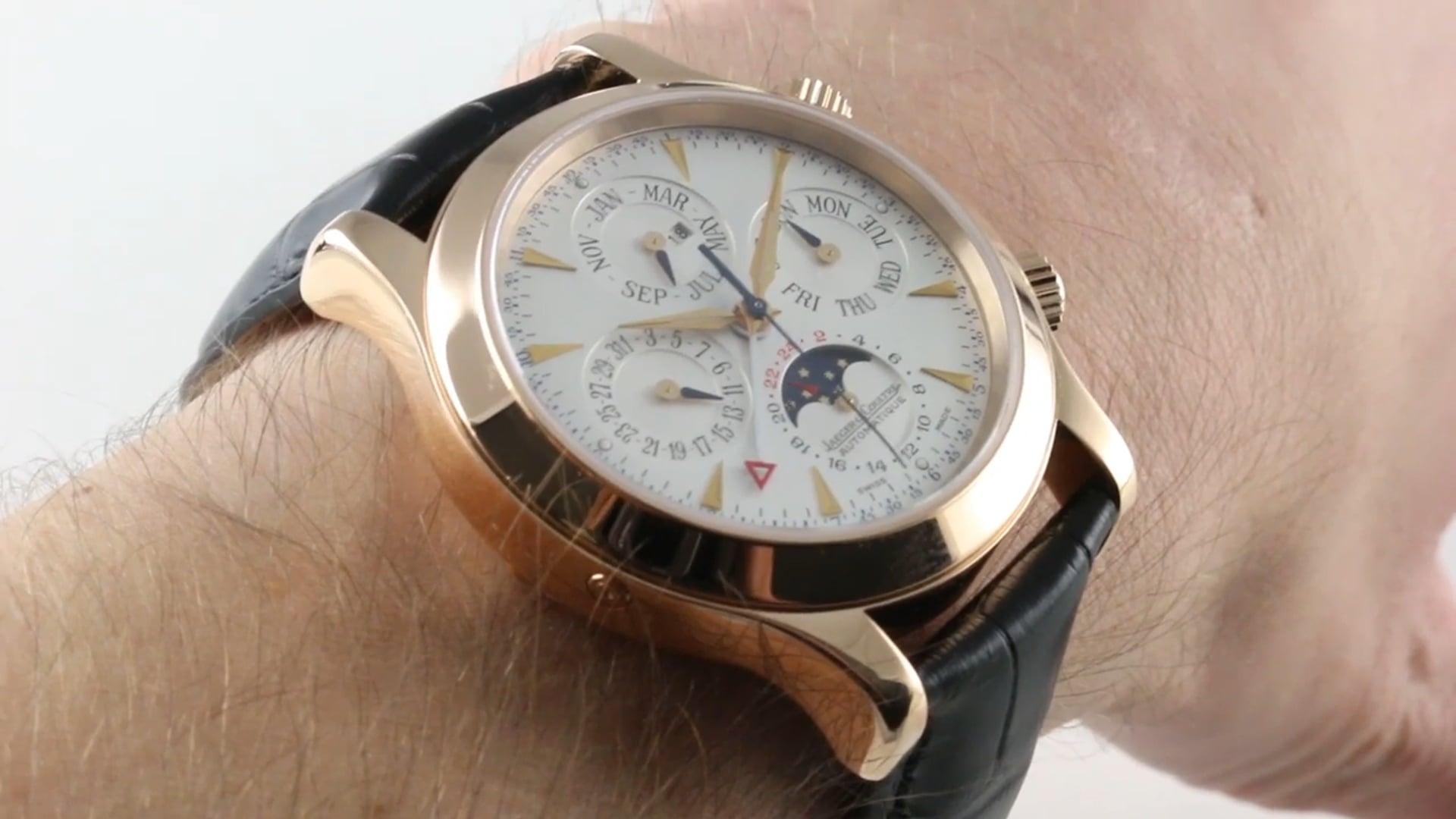 Jaeger Lecoultre Master Grande Memovox Alarm Perpetual Calendar