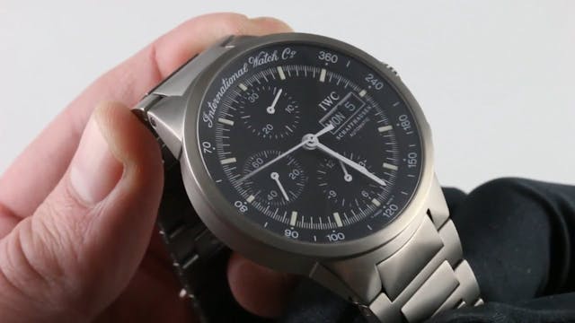 IWC Gst Chronograph IW3707-03 Review