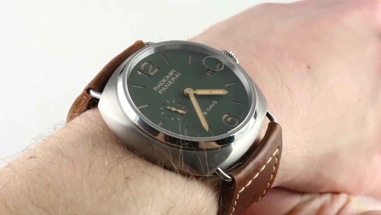 Panerai Radiomir 8 Days PAM 735 Review Panerai Reviews