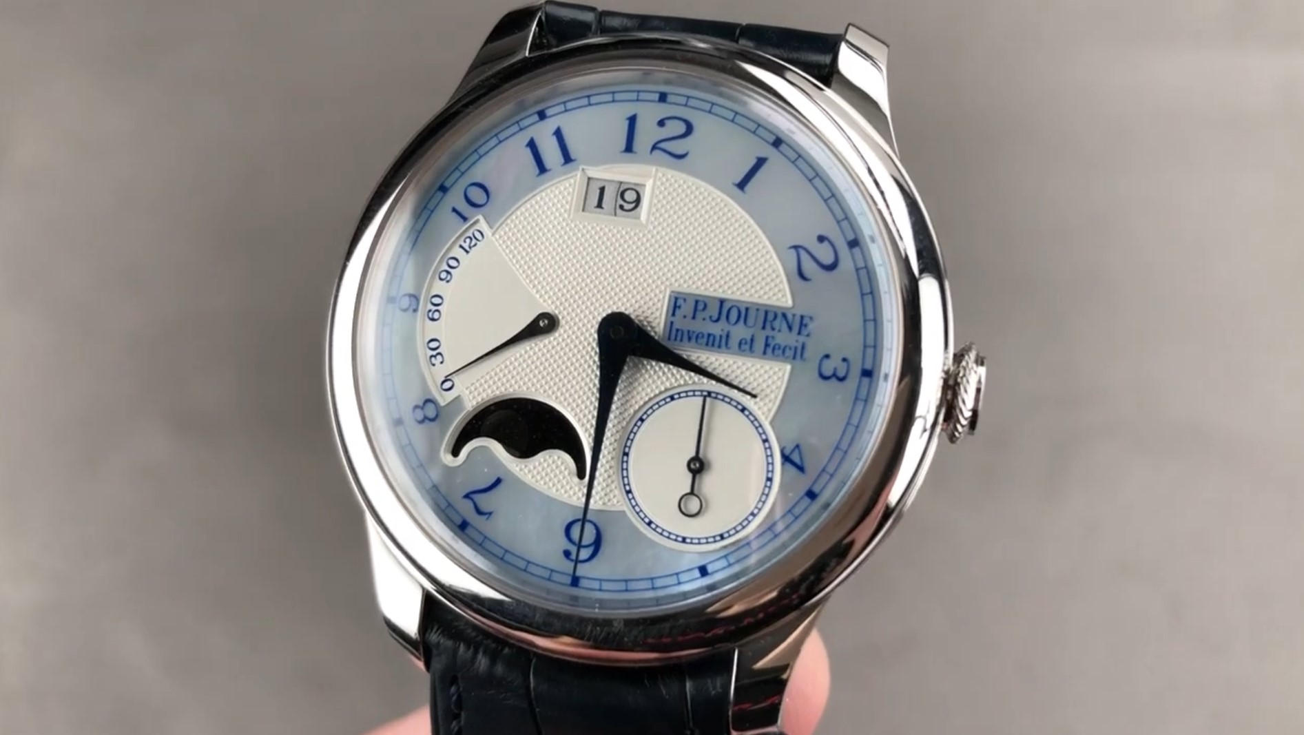 F.P. Journe Platinum Octa Automatique Lune Mother of Pearl Dial Review